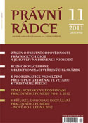 obálka měsíčníku Právní rádce 11-2011